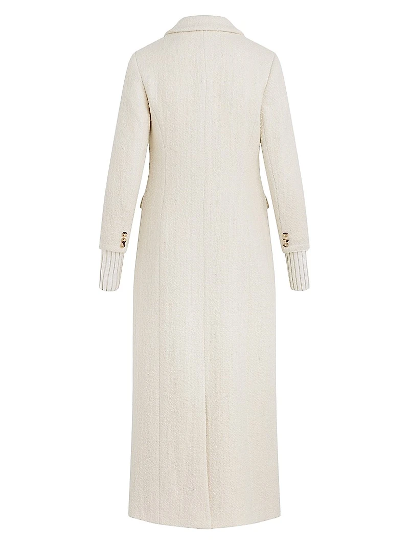 The City Wool-Blend Single-Breasted Coat
