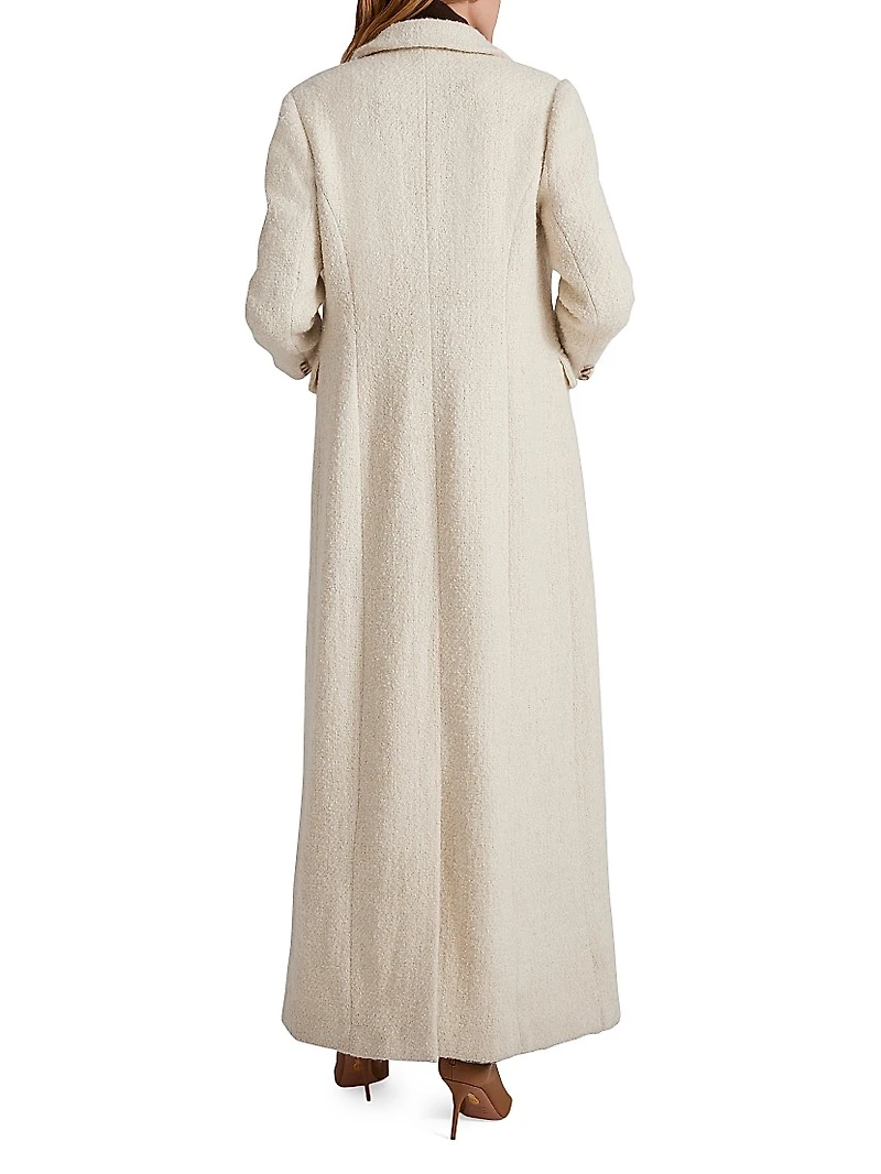 The City Wool-Blend Single-Breasted Coat