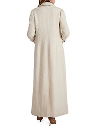 The City Wool-Blend Single-Breasted Coat