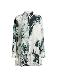 Brushstroke Georgette Shirt