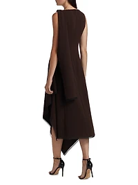 Crepe Maxi Dress