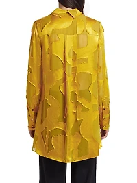 Fil Coupé Button-Front Shirt