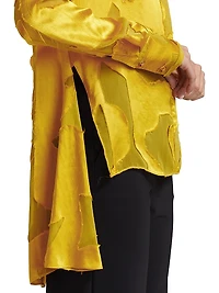 Fil Coupé Button-Front Shirt