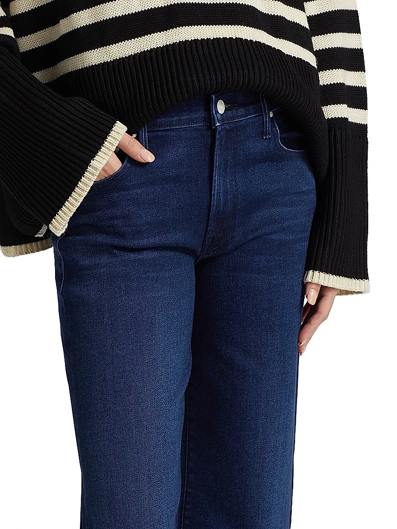 The Mid-Rise Maven Ankle Jeans