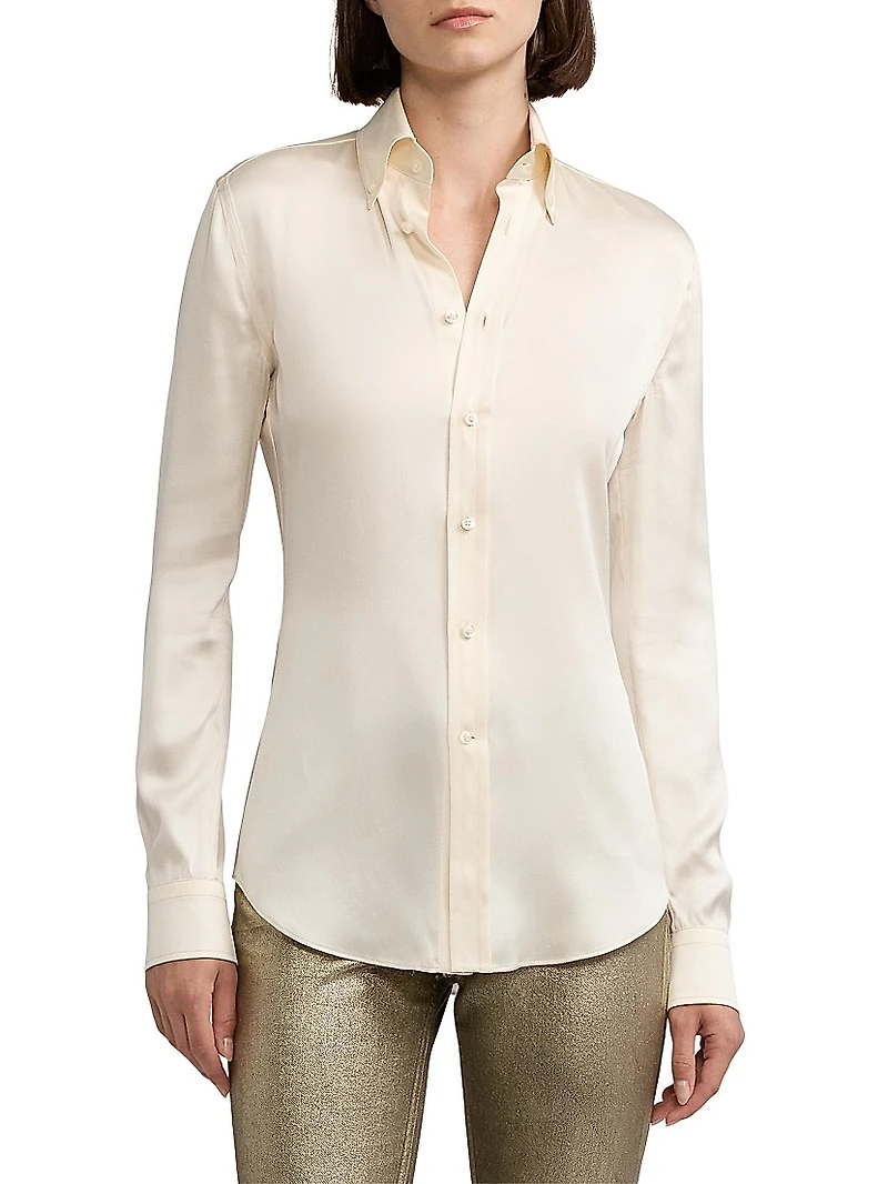 Cameron Silk Stretch Shirt