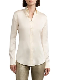 Cameron Silk Stretch Shirt