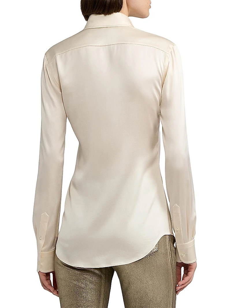 Cameron Silk Stretch Shirt