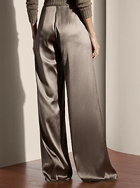 Lux Stretch Satin Trousers