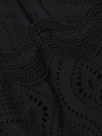 Time Thalia Cotton Sleeveless Midi-Dress