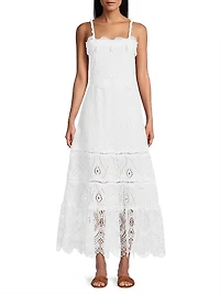 Time Selma Cotton Maxi Dress