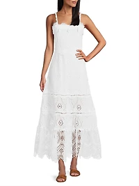 Time Selma Cotton Maxi Dress