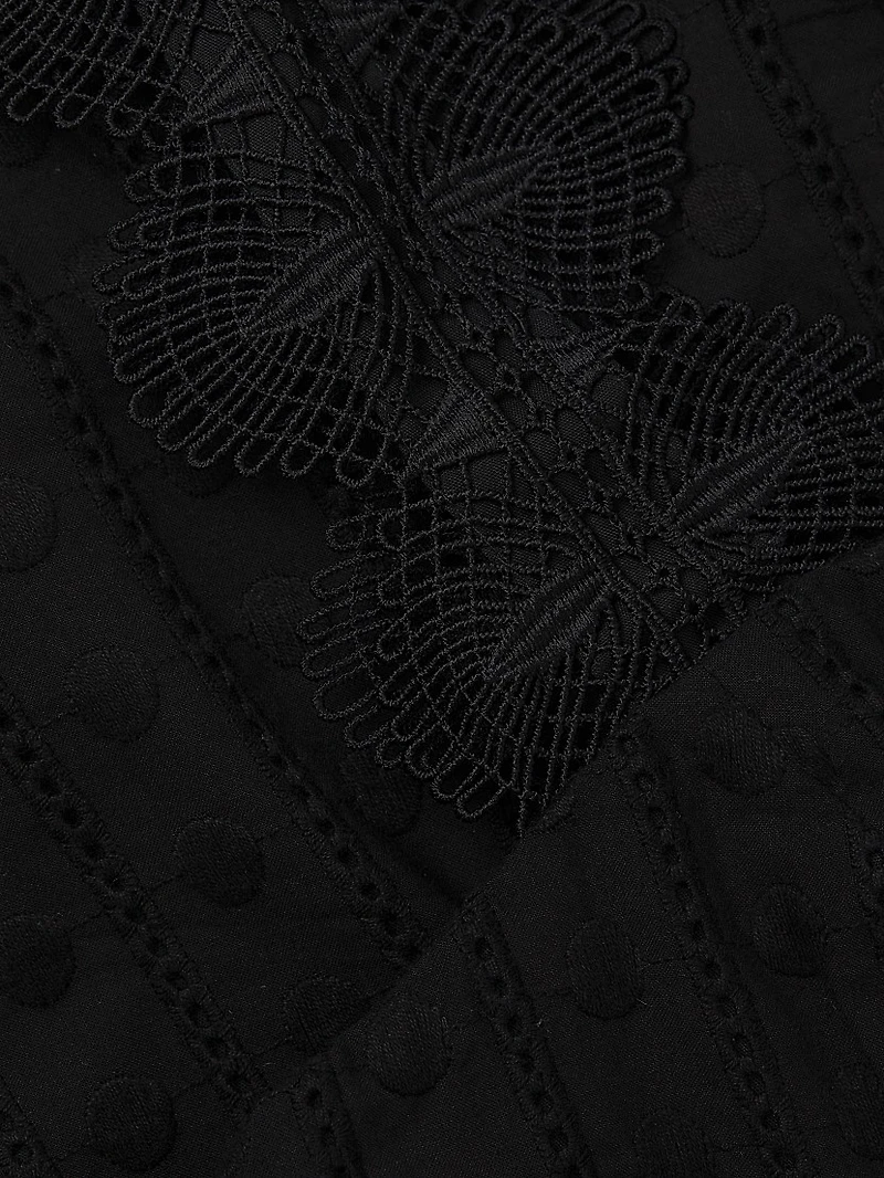 Core Ibiza Cotton Tiered Maxi Dress