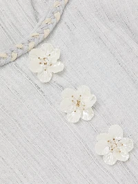 Time Lavinia Metallic Ribbed Jumpsuit