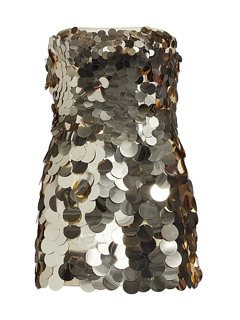 Jorja Sequin Bandeau Minidress