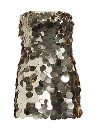Jorja Sequin Bandeau Minidress