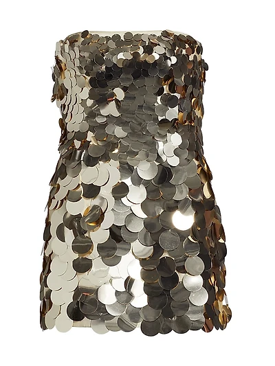 Jorja Sequin Bandeau Minidress