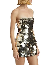 Jorja Sequin Bandeau Minidress