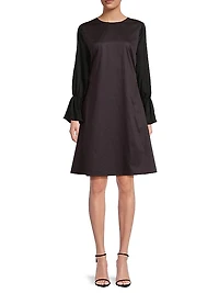 Thalia A-Line Cotton Dress