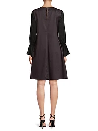 Thalia A-Line Cotton Dress