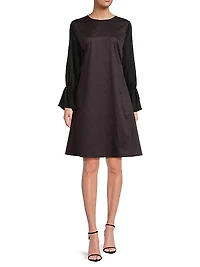 Thalia A-Line Cotton Dress