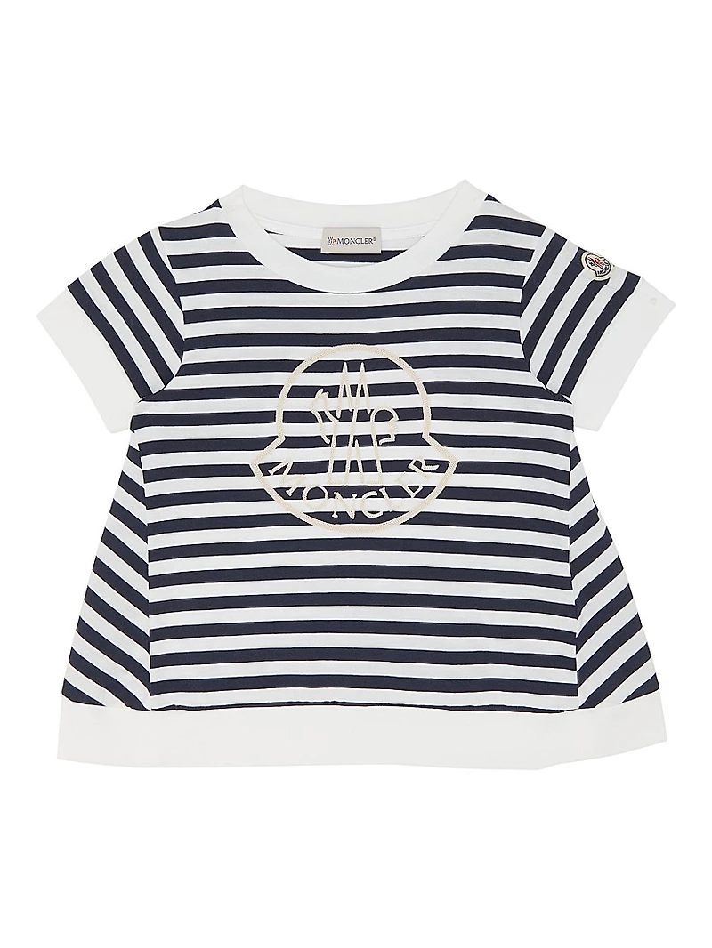 Little Girl's & Striped Cotton T-Shirt