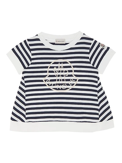 Little Girl's & Striped Cotton T-Shirt