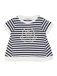 Little Girl's & Striped Cotton T-Shirt