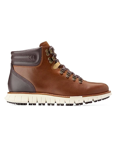 ZeroGrand Remastered Berkshire Lug-Sole Leather Oxfords