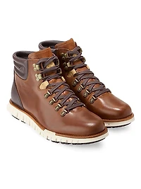 ZeroGrand Remastered Berkshire Lug-Sole Leather Oxfords