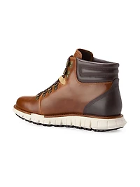 ZeroGrand Remastered Berkshire Lug-Sole Leather Oxfords