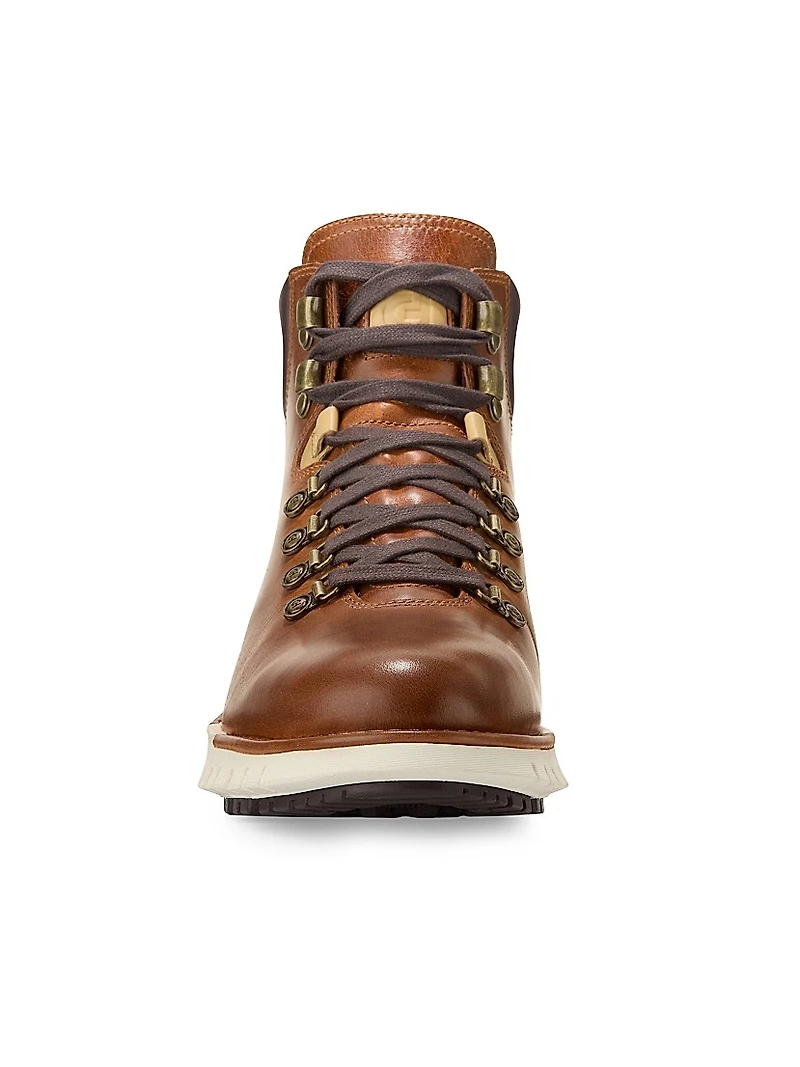 ZeroGrand Remastered Berkshire Lug-Sole Leather Oxfords