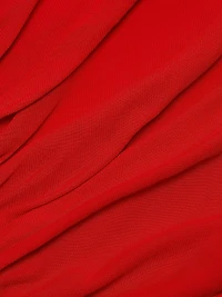 Vernest Gathered Long Sleeve Gown