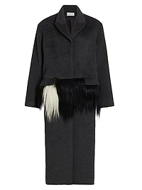 Fera Wool-Blend Coat