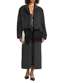 Fera Wool-Blend Coat