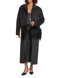 Fera Wool-Blend Coat