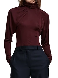 Alira Jersey Open-Back Top