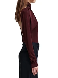 Alira Jersey Open-Back Top