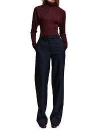 Alira Jersey Open-Back Top