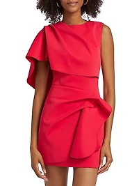 Cateby Draped Minidress