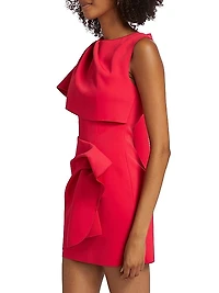 Cateby Draped Minidress