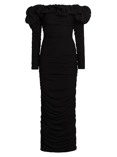 Ambleside Off-The-Shoulder Maxi-Dress