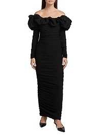 Ambleside Off-The-Shoulder Maxi-Dress