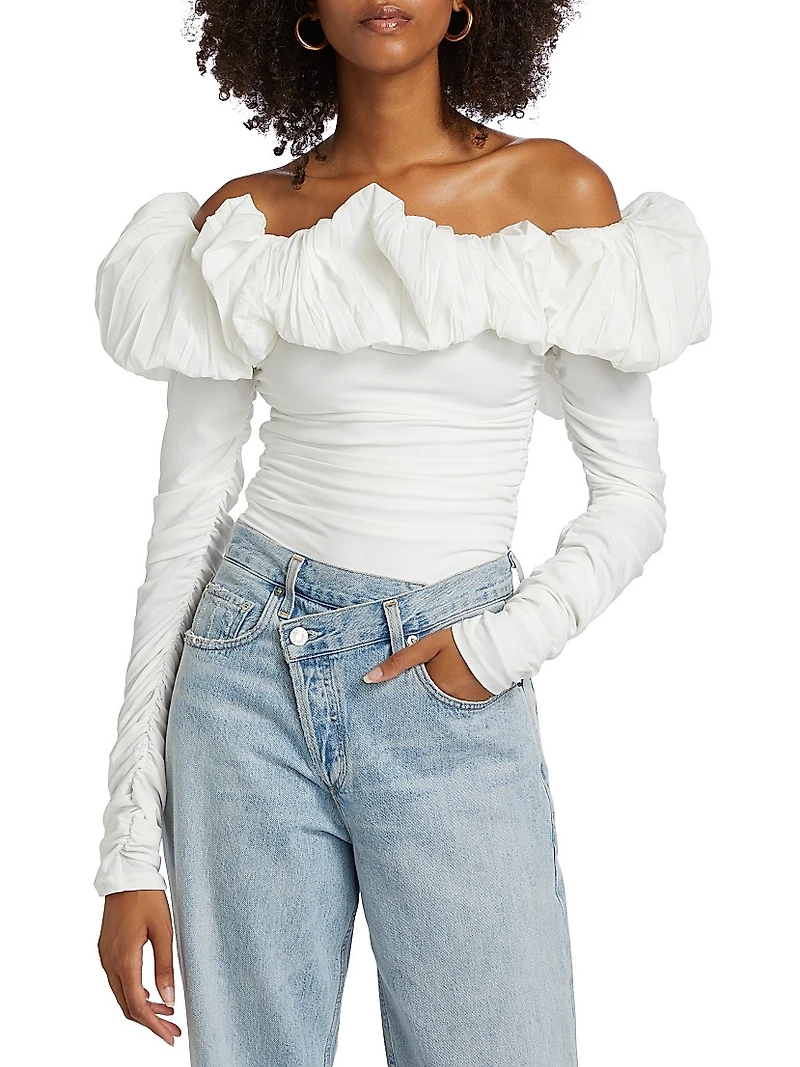 Ambleside Off-The-Shoulder Blouse