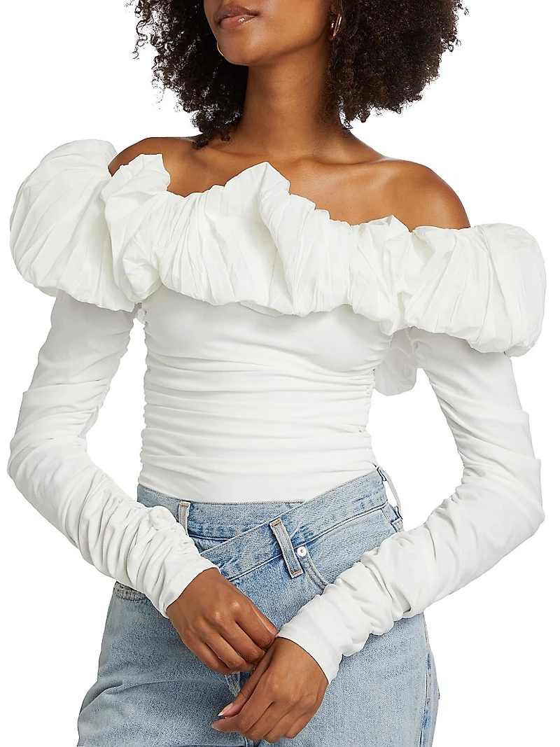 Ambleside Off-The-Shoulder Blouse