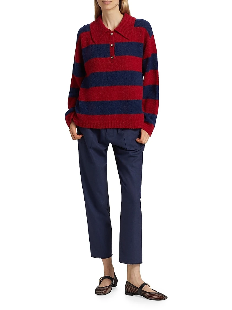 Brenton Alpaca-Blend Sweater