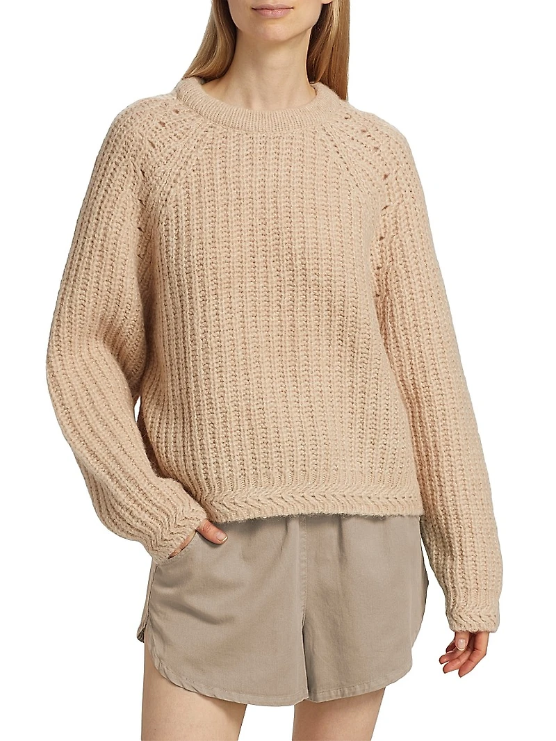 Landrey Alpaca-Blend Sweater