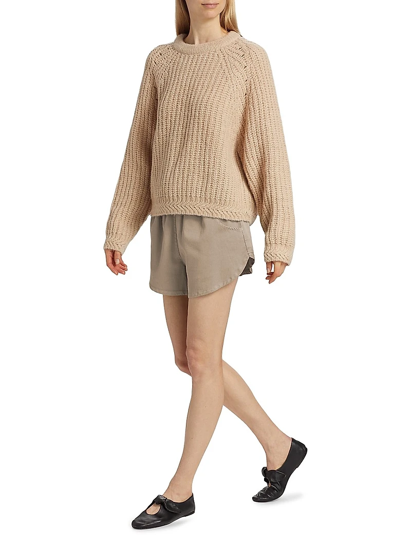 Landrey Alpaca-Blend Sweater