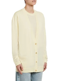 Brando Wool V-Neck Cardigan