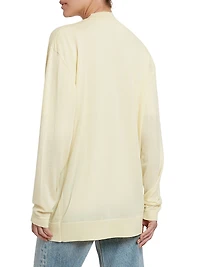 Brando Wool V-Neck Cardigan