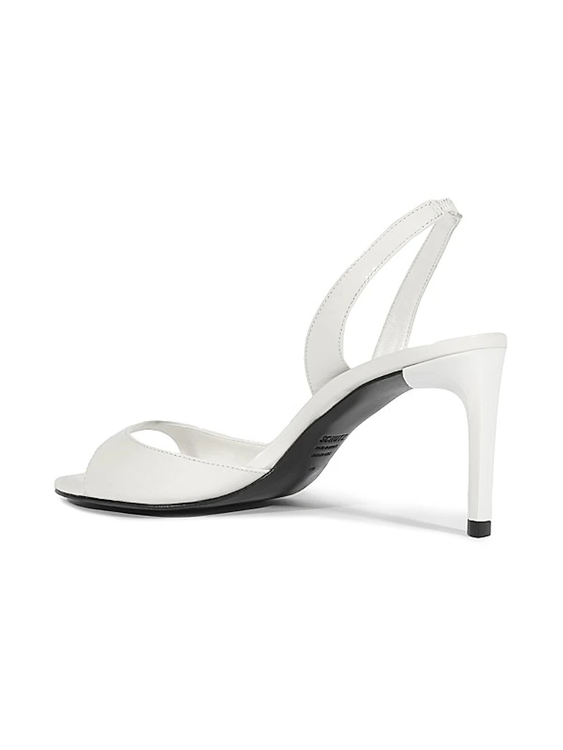 Scarlett Sling Leather Slingback Sandals